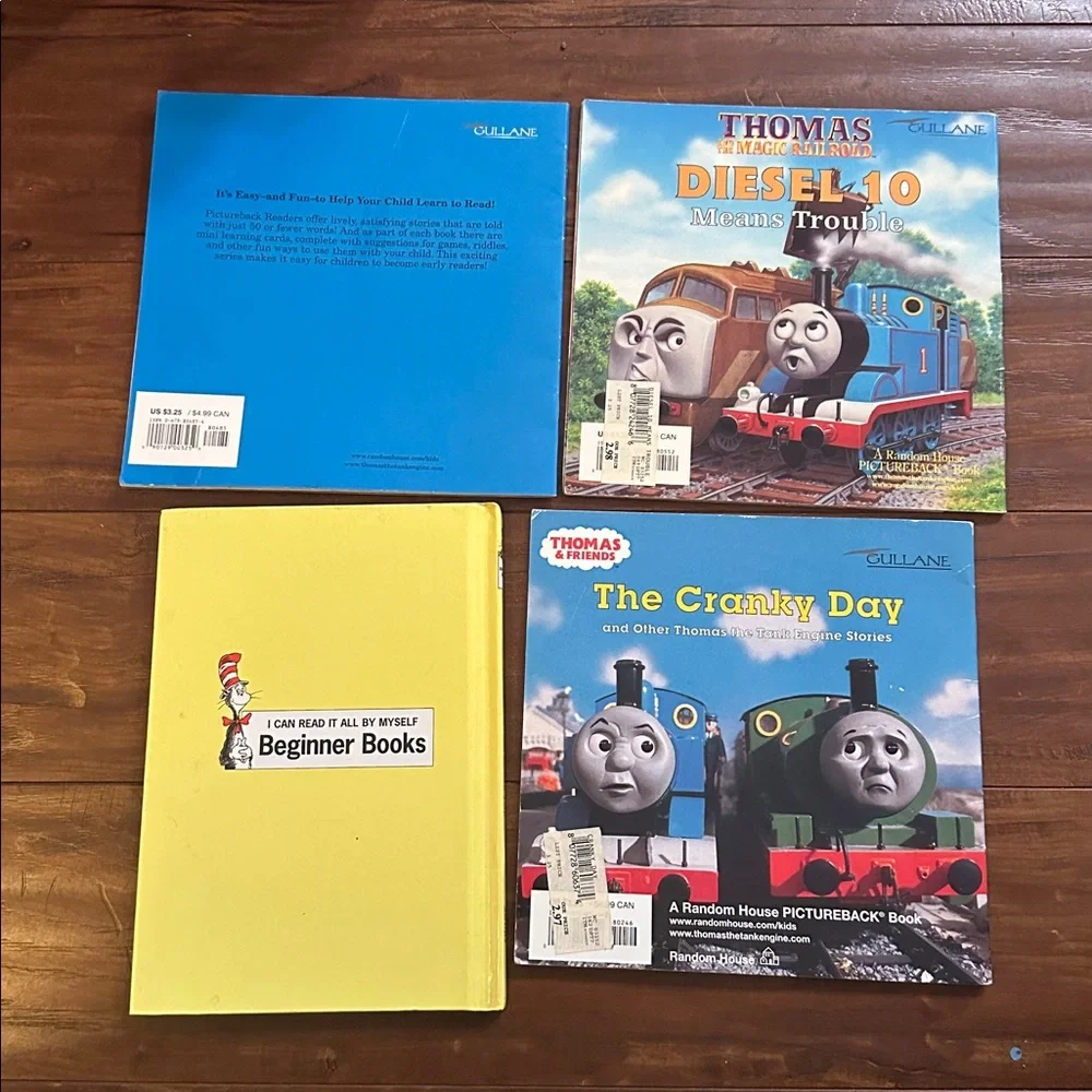 Thomas & Friends Vintage Book Lot 6 1990s 2000s Diesel 10 Thomas-saurus Rex